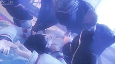 The Perverted Son of Lightning: Ryu Hayabusa Fucks Momiji in the Pale Moonlight