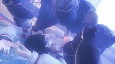 The Perverted Son of Lightning: Ryu Hayabusa Fucks Momiji in the Pale Moonlight