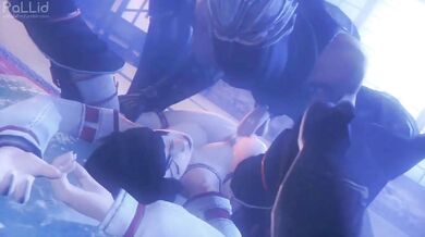 The Perverted Son of Lightning: Ryu Hayabusa Fucks Momiji in the Pale Moonlight