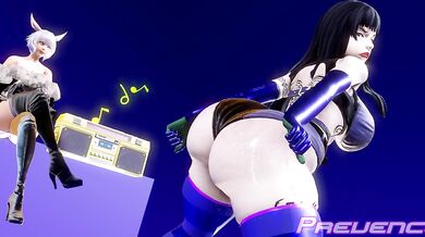 Low End Twerking on Gaia by Prevence - a Porn Video Parody