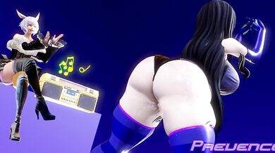 Low End Twerking on Gaia by Prevence - a Porn Video Parody