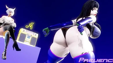 Low End Twerking on Gaia by Prevence - a Porn Video Parody