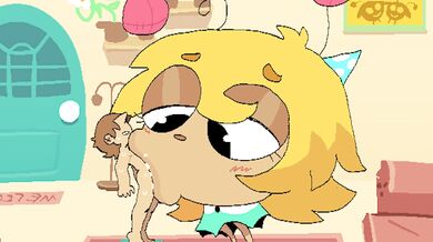 Watch LilMoonie, the young and curvaceous girl with a big head, take on her biggest load yet in Big Head (Lilmoon)