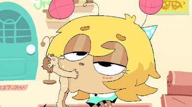 Watch LilMoonie, the young and curvaceous girl with a big head, take on her biggest load yet in Big Head (Lilmoon)