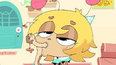 Watch LilMoonie, the young and curvaceous girl with a big head, take on her biggest load yet in Big Head (Lilmoon)