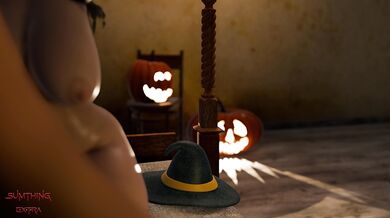 Sexy Riding the Broomstick: A Witchs Seductive 69