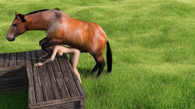 Watch the hilarious adventures of a horse as it takes on 70 people in this xxx video!