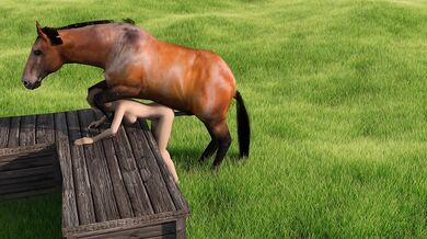 Watch the hilarious adventures of a horse as it takes on 70 people in this xxx video!