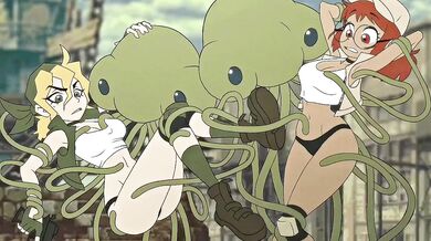 Hentai Schoolgirls Take on Giant Mecha Monsters in Metal Slug Girls [Kyde]