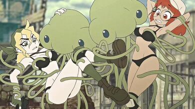 Hentai Schoolgirls Take on Giant Mecha Monsters in Metal Slug Girls [Kyde]