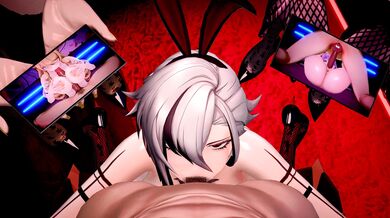 Genshin Impact: Bunny Palace - Arlecchino, Navia and Skirk 4K [Koibito]