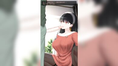 Uncensored X-Ray Animation of Your Favorite Hentai Characters Consuming Each Others Long Hair