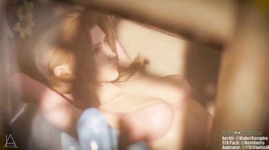 Hey guys, Im back with another Aerith hentai PORN video for you all! This time around shes kicking back and enjoying herself in a very dirty way