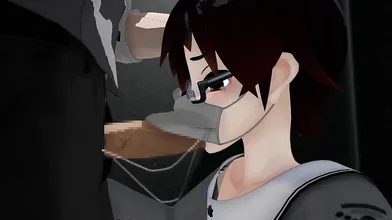 Bathrrom Blowjob