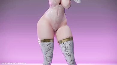 HAKU IN THE BIGGEST WHITE SUIT, STRIPPING AND WIGGLING FOR YOUR ENJOYMENT! R-18