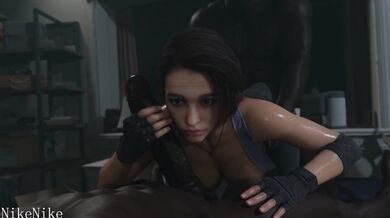 The sexy babe Jiil is wearing a BBC and nike shoes, as she lustfully pleasures herself in the bedroom