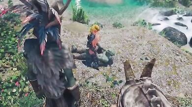 The Goblins attacked without warning, surrounding the helpless victim in a vicious ambush