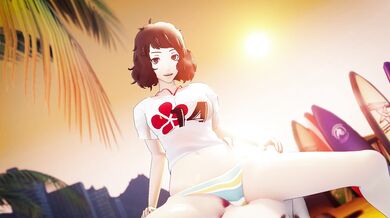 Busty Asian Slut Gets Her Tits Banged by a Stranger in the Bathroom Stall