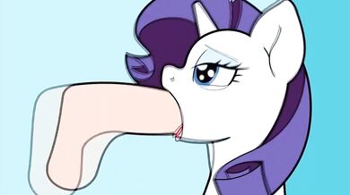 Rarity gives a blowjob with voice acting, brought to you by KumaKum Animation
