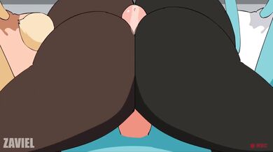 Nicole Watterson and Penny Straddle in the Gym [Zaviel] [4K]