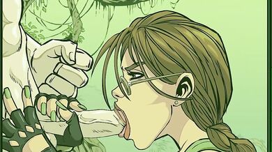 Sarah and the Dino-Werewolf