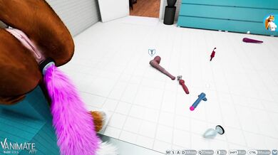 Anal Playtime with a Butt Plug and vibrator