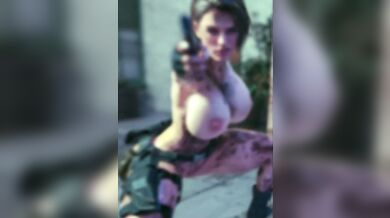 I can never get enough of Jill Valentines dirty talk, as she takes me to the depths of pleasure