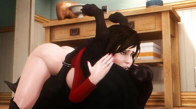 Elizabeth Doggo 69 (Male Doggy Style with Elizabeth and Noname)