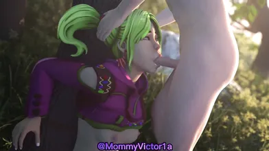 My First Time with a Tentacle Monster in Fortnite PMV