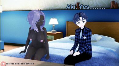 Aki and her friend decide to go out for a night on the town, but little do they know that it will turn into an erotic adventure!