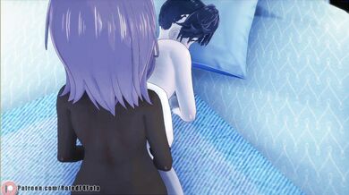 Aki and her friend decide to go out for a night on the town, but little do they know that it will turn into an erotic adventure!