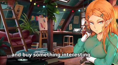 [Voiced JOI] Zelda Plays a Cards Game With Your Cock! [Teaser] [Edging] [Anal] [Count