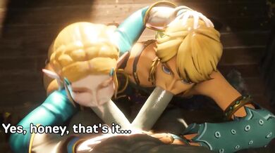 [Voiced JOI] Zelda Plays a Cards Game With Your Cock! [Teaser] [Edging] [Anal] [Count