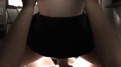 Riding the Roped-Up Cheeks of a Sweaty Hentai Maid in a Civic