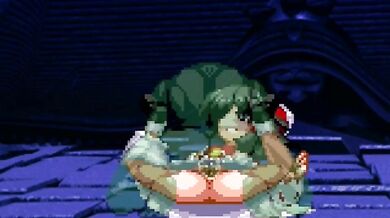 Mutated Demon Spawn vs The Goddess of Flame and Spirit: A Battle for Survival in a World Gone Wrong