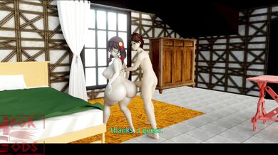 Yunyuns Superiority in Kono Subarashii: Gods Blessing on This Wonderful World! Hentai Porn Parody