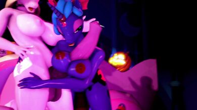 Watch the full video here: https://wwwporntubetubecom/video/5c78f9e31a4b6d1f0baccaae/evil-luna-x-evil-cadance-part-2---blackjr