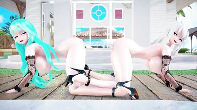 Watching the beautiful Melissa and Haku getting it on with chocolate and cream is a sight to behold