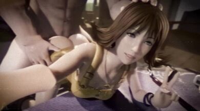 'The Hentai Seduction of Tifa Lockhart, Stripper in Neon City'
