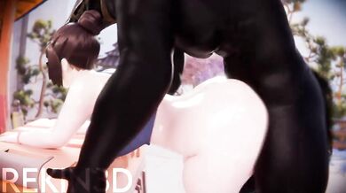 "Lonely Lady Mei Gets Fucked Hard By Her Mysterious Horse Lover"