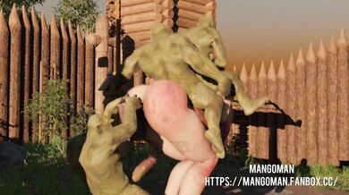 Goblin Riders: Taking a Stiff Ride on the Back of a Pony Girl!