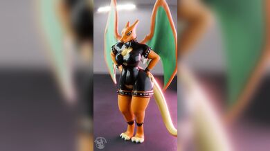 Watch as this Charmeleon takes on the role of a dominating trainer, forcing her loyal Pokemon to submit to her every whim!
