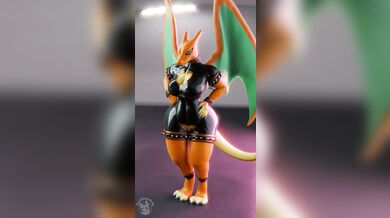 Watch as this Charmeleon takes on the role of a dominating trainer, forcing her loyal Pokemon to submit to her every whim!