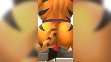 "Mommy's Little Milf: Tony the Tiger Twerks for Creamy Nectar!"