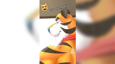 "Mommy's Little Milf: Tony the Tiger Twerks for Creamy Nectar!"