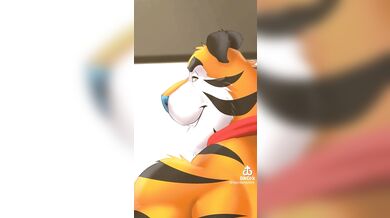 "Mommy's Little Milf: Tony the Tiger Twerks for Creamy Nectar!"