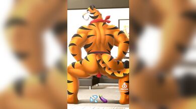 "Mommy's Little Milf: Tony the Tiger Twerks for Creamy Nectar!"