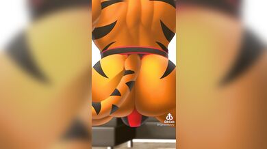"Mommy's Little Milf: Tony the Tiger Twerks for Creamy Nectar!"