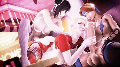 "Sexy Milf and her Hot Step-daughter in a Threesome Fuck Fest!"