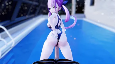 'Aqua-chan's XXX Swimsuit Adventure [Wet & Wild]'
